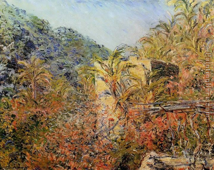 The Valley of Sasso Sunshine painting - Claude Monet The Valley of Sasso Sunshine art painting